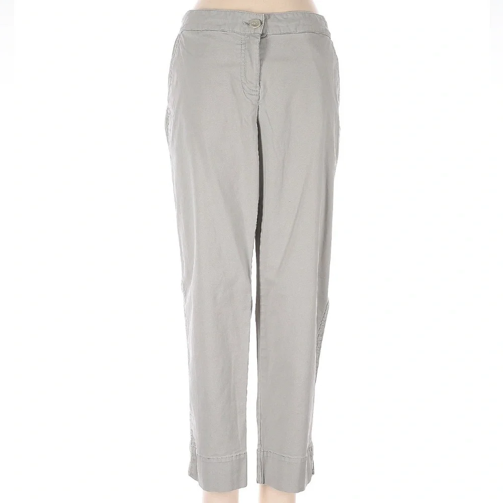 Tommy Bahama Relax Ellery Fit Gray Cropped pant. Women’s Size 2 - Picture 7 of 12